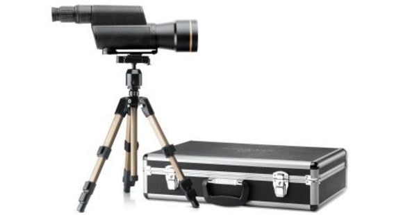 Image of Leupold Golden Ring 20-60x80 Boone &amp; Crockett Spotting Scope w/Case, Strap, Tripod