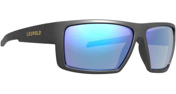 Image of Leupold Switchback Sunglasses, Blue Mirror, Matte Black, 186741