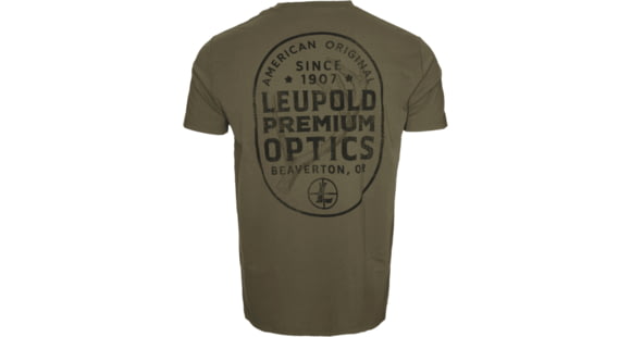 Image of Leupold Antler Stamp Tee - Men's, Light Olive, L, 187834