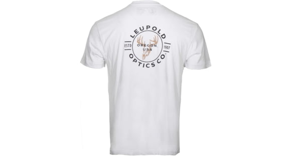 Image of Leupold Buck Country Tee - Men's, White, L, 185937