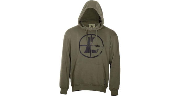 Image of Leupold Distressed Reticle Hoodie - Men's, Ash Green, L, 185888