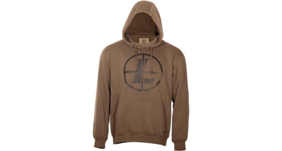 Image of Leupold Distressed Reticle Hoodie - Men's, Otter, XXL, 185902