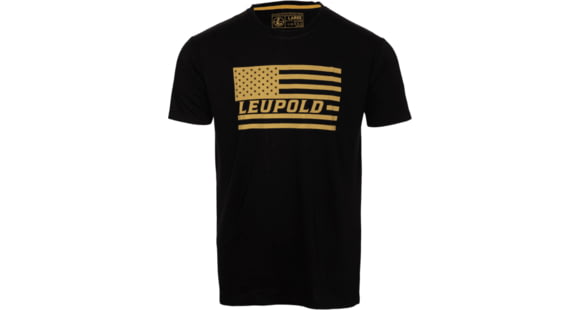 Image of Leupold Flag Tee - Men's, Black, L, 187786