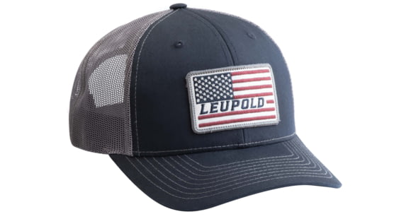 Image of Leupold Flag Trucker, Navy/Grey, One Size, 179858