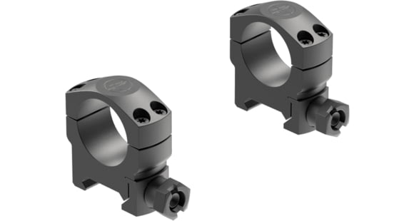 Image of Leupold Mark 4 Mounting Rings, 1in, Medium, Matte Black, Aluminum, 57524