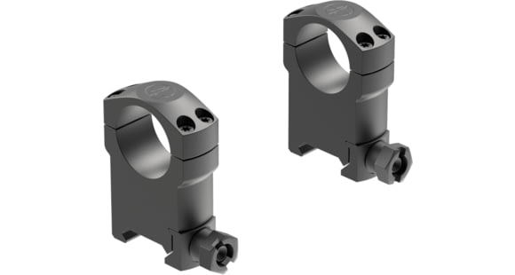 Image of Leupold Mark 4 Mounting Rings, 1in, Super High, Matte Black, Aluminum, 57526
