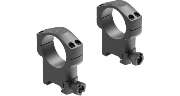 Image of Leupold Mark 4 Mounting Rings, 1in, Super High, Matte Black, Steel, 60019, NSN-1240-01-476-2924