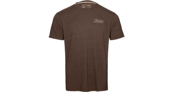 Image of Leupold Optics Rope Script Tee - Men's, Brown Heather, XXL, 187890