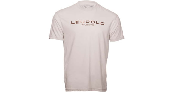 Image of Leupold Leupold Riflescopes Tee - Men's, Sand, XL, 185966