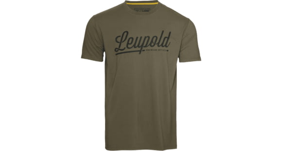 Image of Leupold Script Line Tee - Men's, Light Olive, S, 187910