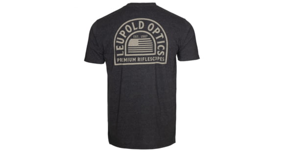 Image of Leupold Vintage Americana Tee - Men's, Charcoal, M, 187809