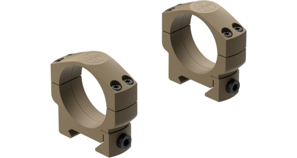 Image of Leupold Mark 4 35mm Medium Aluminum Scope Ring, FDE, Small, 185236