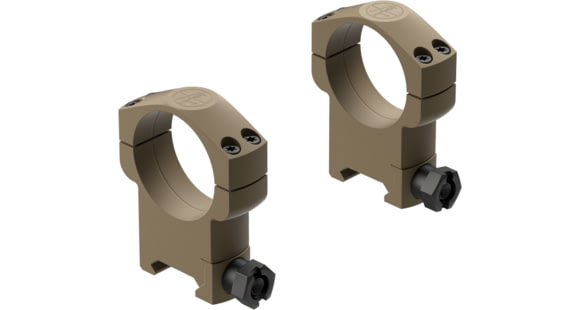 Image of Leupold Mark 4 35mm Super High Aluminum Scope Ring, FDE, Small, 185238