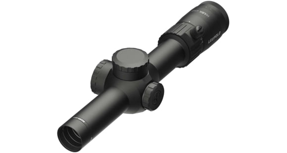 Image of Leupold Mark 4HD 1-4.5x24 Rifle Scope, 30mm Tube, Second Focal Plane, Illum. FireDot BDC, Black, Small, 183315