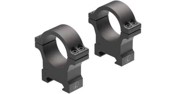 Image of Leupold Open Range Cross-Slot Rings, 30mm High, Matte Black, 180948