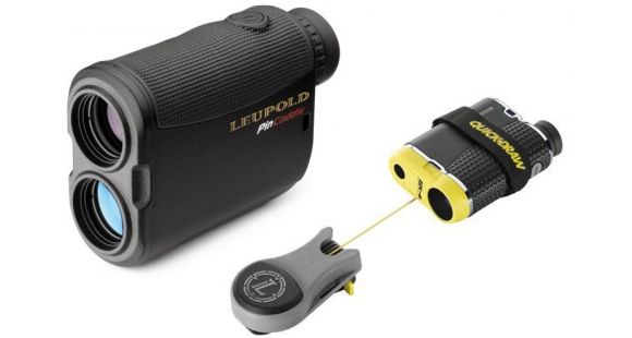 Image of Leupold PinCaddie Rangefinder and QuickDraw Tether System