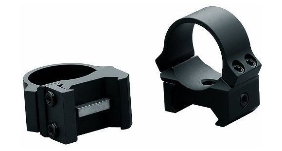 Image of Leupold PRW Weaver Style Rings, 1in, Med, Matte Black, 54149
