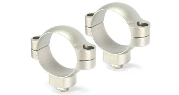 Image of Leupold Quick Release Rifle Scope Rings, 30mm Diameter, High, Silver