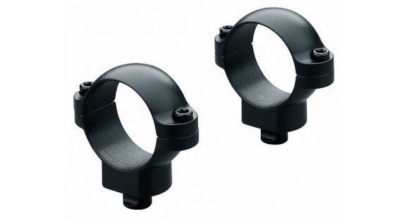 Image of Leupold Quick Release Rifle Scope Rings, 30mm Diameter, Super High, Matte Black