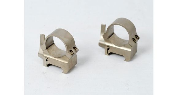 Image of Leupold Quick Release Weaver Style Rings, 1in, Medium, Silver 49867