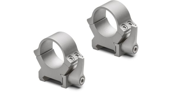Image of Leupold Quick Release Weaver Style QRW2 Rings, 1 inch, High, Silver, 174072