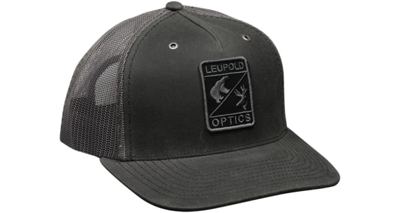 Image of Leupold Reticle Trucker Hat - Men's, Rhino/Charcoal, 185041