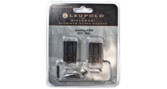 Image of Leupold Rifleman Rifle Scope Mount Base, 2-pc, Browning A-Bolt, Matte Black