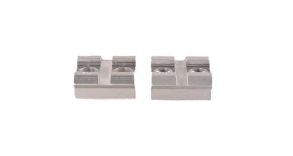 Image of Leupold Rifleman Rifle Scope Mount Base, 2-pc, Knight LK93, Silver