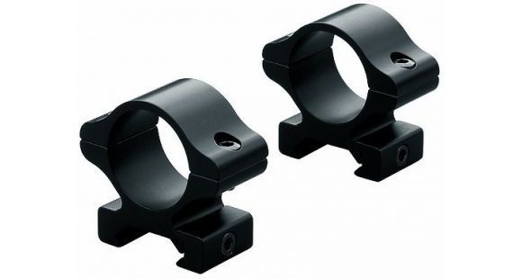 Image of Leupold Rifleman Rifle Scope Rings, Detachable, 1in, 1.147in Height, Matte Black, 55870