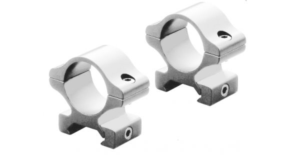 Image of Leupold Rifleman Rifle Scope Rings, Detachable, 1in, Medium, Silver, 57385