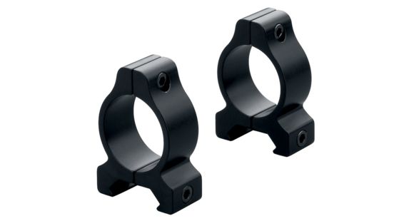 Image of Leupold Rifleman Rifle Scope Rings, Vertical Split, 0.826in Height, 1in, Matte Black, 55850