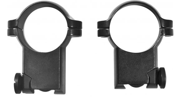 Image of Leupold Rifle Scope Mount Rings, 1in, Ruger M77, Super High, Gloss Black 49954