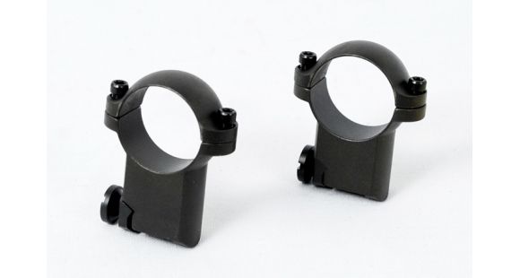 Image of Leupold Rifle Scope Mount Rings, 1in, Ruger M77, Super High, Matte Black 49944