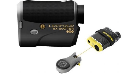 Image of Leupold RX-800i Black/Gray Rangefinder and QuickDraw Tether System