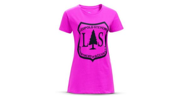 Image of Leupold SS L&amp;S V-neck Tee W Neon Magenta Small 170562