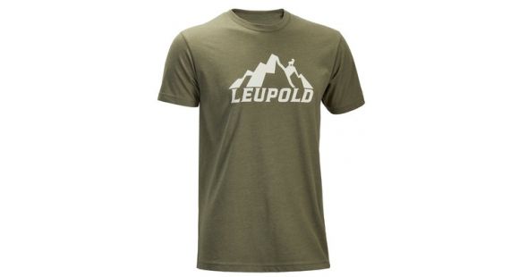 Image of Leupold SS Mt. Leupold Tee, Lt. Olive, Medium, 170518