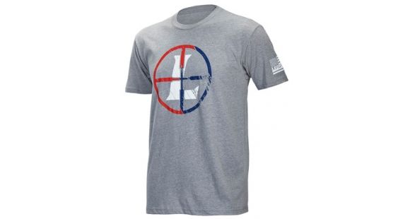 Image of Leupold SS USA Reticle Tee, Grey Heather, XL, 172571
