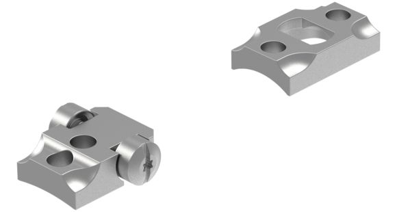 Image of Leupold Standard 2-Piece Rifle Scope Mount Base, Remington 7, Silver, 51257