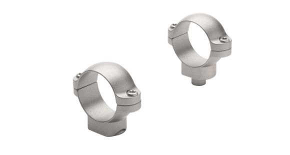 Image of Leupold Standard Rifle Scope Ring, 1in, Medium, Silver, 49902
