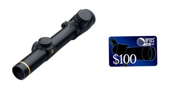 Image of Leupold VX-3 1.5-5x20mm 30mm Matte Rifle Scope Illum. Duplex Reticle, FREE 100 OpticsPlanet E-Gift Certificate