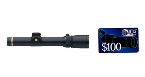Image of Leupold VX-3 1.5-5x20mm Rifle Scope Gloss Finish and Duplex Reticle, FREE 100 OpticsPlanet E-Gift Certificate