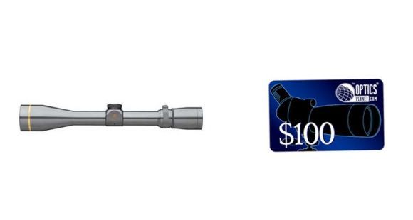 Image of Leupold VX-3 3.5-10x40 mm Rifle Scope - Gloss Finish, Duplex Reticle, FREE 100 OpticsPlanet E-Gift Certificate