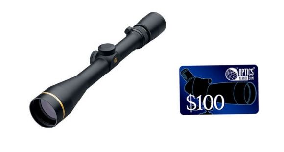 Image of Leupold VX-3 4.5-14x40mm Rifle Scope, Matte Black, Boone &amp; Crocket Reticle, 1in Tube 66225, FREE 100 OpticsPlanet E-Gift Certificate