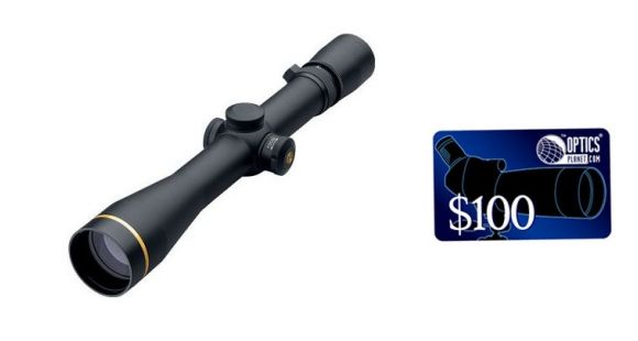Image of Leupold VX-3 4.5-14x50mm 30mm Side Focus CDS Rifle Scope,Matte,Wind-Plex Reticle 120607, FREE 100 OpticsPlanet E-Gift Certificate