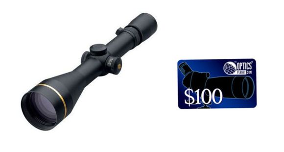 Image of Leupold VX-3 4.5-14x50mm Long Range Rifle Scope Matte and Duplex Reticle, FREE 100 OpticsPlanet E-Gift Certificate