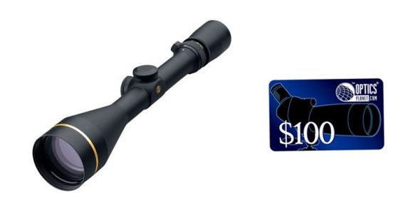 Image of Leupold VX-3 4.5-14x50 Rifle Scope, Black, Boone and Crockett Reticle, 1in Tube 66310, FREE 100 OpticsPlanet E-Gift Certificate
