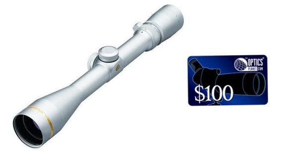 Image of Leupold VX-3 4.5-14x50 Rifle Scope, Silver, Boone and Crockett Reticle, 1in Tube 66325, FREE 100 OpticsPlanet E-Gift Certificate