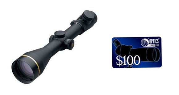 Image of Leupold VX-3 4.5-14x50mm 30mm Side Focus Matte Rifle Scope Illum. Fine Duplex Reticle, FREE 100 OpticsPlanet E-Gift Certificate