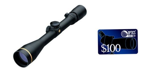 Image of Leupold VX-3 4.5-14x50mm CDS Rifescope,Matte,Wind-Plex Reticle 120606, FREE 100 OpticsPlanet E-Gift Certificate
