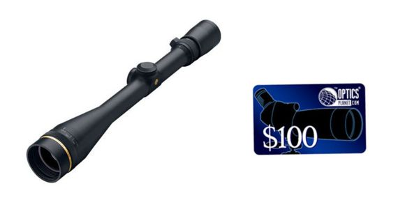 Image of Leupold VX-3 6.5-20x40 Long Range Rifle Scope, Matte Black, Fine Duplex Reticle, FREE 100 OpticsPlanet E-Gift Certificate